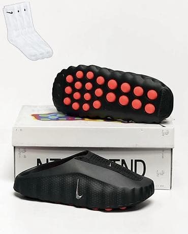 Жеке буюмдар: Сабо/сланцы Nike с анатомической подошвой - Формат: закрытый мыс — 2