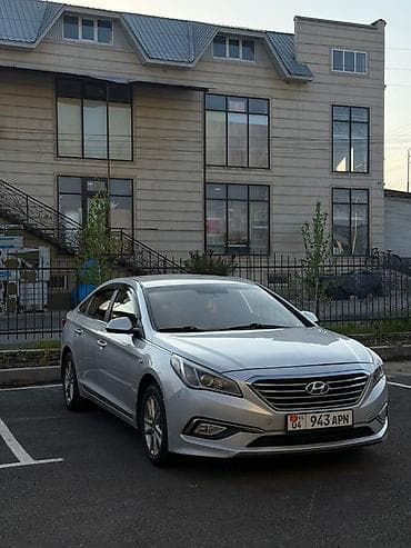 шевролет малибу 2: Hyundai Sonata: 2017 г., 2 л, Автомат, Газ, Седан — 1