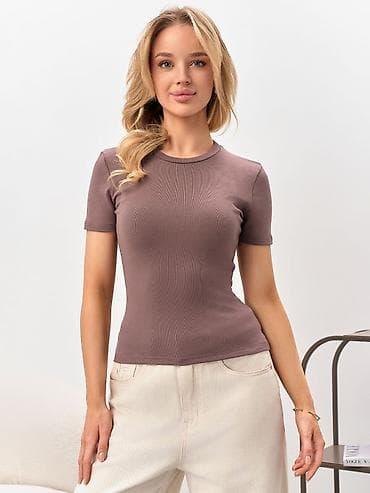 molecule 02: Футболка, Облегающая модель, Made in KG, Трикотаж, Новый, S, M — 2