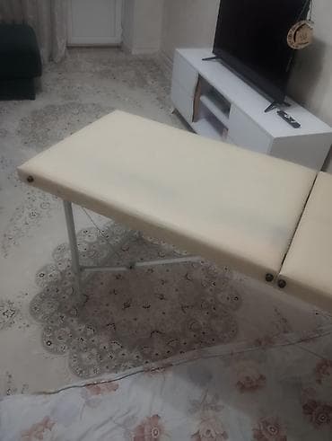 массажный столик: Складная косметологическая кушетка Б/У - Тип: переносная складная — 5