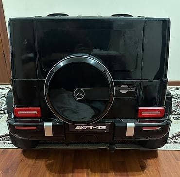 Детские электрокары: Детский электромобиль Mercedes-Benz G-Class AMG (лицензионная копия) — 6