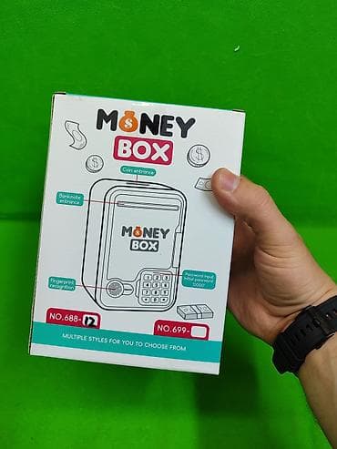 купить копилку для денег: Сейф игрушка музыкальная в ассортименте💰 Комплектация товара: сейф, 3 — 7