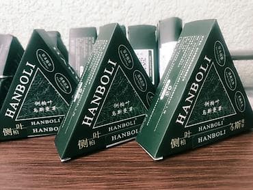твердый шампунь: Это треугольное травяное мыло-шампунь марки HANBOLI (Ханболи) — 4
