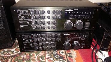 Рации и диктофоны: Усилитель, микшер пульт, микрофон, колонка, динамик Усилитель MT 700 — 6