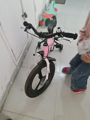 Детский транспорт: Детский велосипед, 2-колесный, 4 - 6 лет, Для девочки — 2