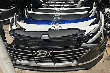 бампер sonata: Бампер Hyundai, Б/у — 2