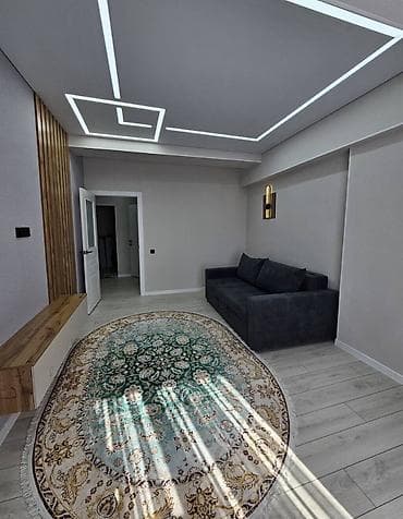 квартира ауезова: 2 комнаты, 52 м², Элитка, 2 этаж, Дизайнерский ремонт — 6