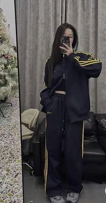 Нижнее белье: Брючный костюм, Прямые, Корея, Осень-весна — 3