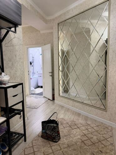 с кок жар ул тулеева: 2 комнаты, 54 м², Элитка, 10 этаж, Евроремонт — 2