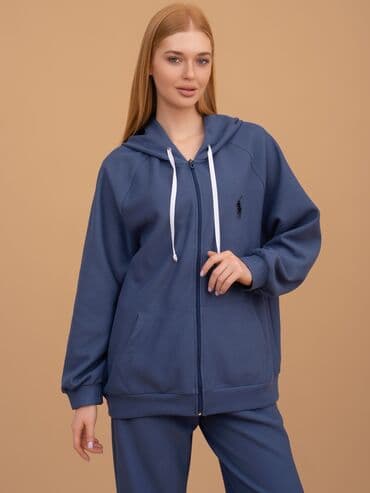 купить спортивный костюм женский недорого от производителя: Материал двойной оксфорд. Размер стандарт 42-44-46. Стильный и тёплый — 3