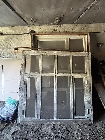 Готовое деревянное окно, Тип окна: Стандартные, Декоративные особенности: Декоративный переплет, Без установки, Без рассрочки