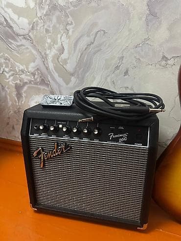 Гитаралар: 🎸 Fender Squier Stratocaster + усилитель Fender — готовый комплект — 3