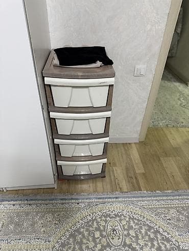 шкаф офисный стол: Комплект офисной мебели, Пластик, цвет - Белый — 3