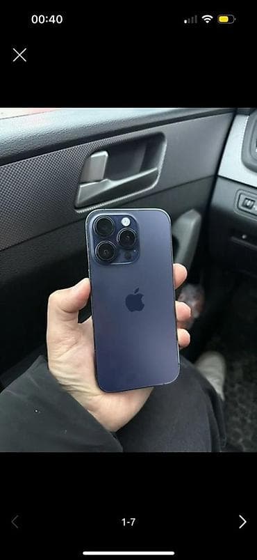 чехол для редми 9 с: IPhone 14 Pro, Б/у, 128 ГБ, Deep Purple, 72 % — 3