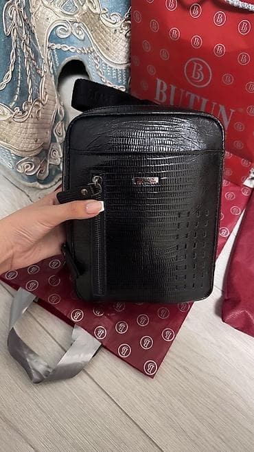 Шорталар: Барсетка от Butun 🇹🇷 ◾️Натуральная кожа ◾️Оригинал 💯 ◾️Отличного — 1