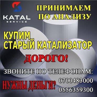 обмен с вашей доплатой: Катализатор алабыз, Катализатор катализатор бар катализатор алам — 1