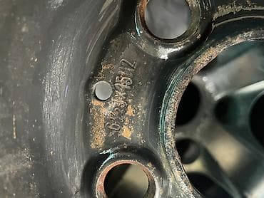 Железные Диски R 14 Mercedes-Benz, 1 шт, отверстий - 5, Б/у — 4