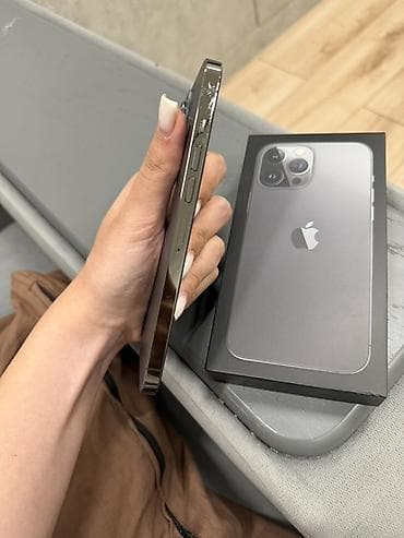 xiaomi redmi note10: IPhone 13 Pro Max, Б/у, 128 ГБ, Графит, Коробка, 77 % — 4