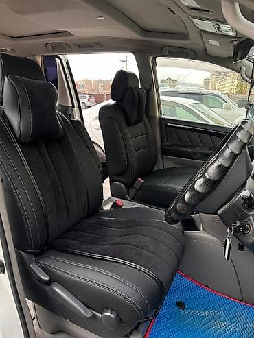 алфа: Чехлы Алькантара, цвет - Черный, Toyota, Новый, Самовывоз — 7