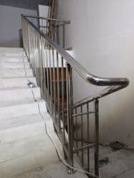 реставрация лестниц: Готовые перила, Материал: Нержавеющая сталь, Для лестницы, Новый — 4