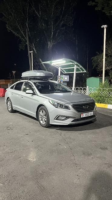 geely galaxy e5: Hyundai Sonata: 2015 г., 2 л, Автомат, Газ, Седан — 4