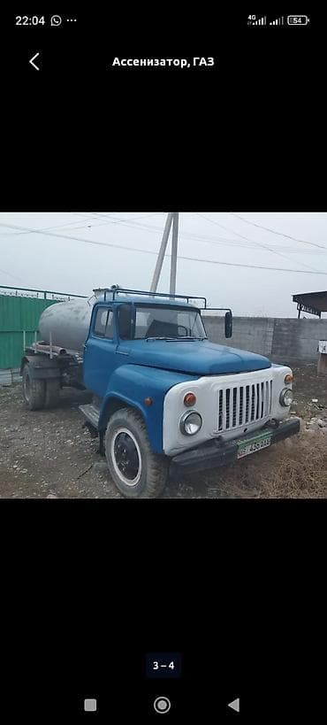 авто насос: Ассенизатор, ГАЗ — 1