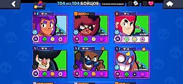 Игровой аккаунт Brawl Stars - Путь к славе: 67 445 трофеев - Уровень — 2