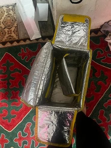 Аксессуары: Терморюкзак курьерский Яндекс Еда (модель с бортовым номером C01878) — 7