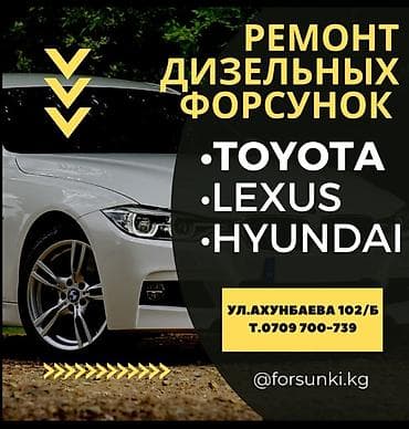 Комп.диагностика ~ форсунок DENSO D4D ~Ремонт дизельных форсунок BOSCH