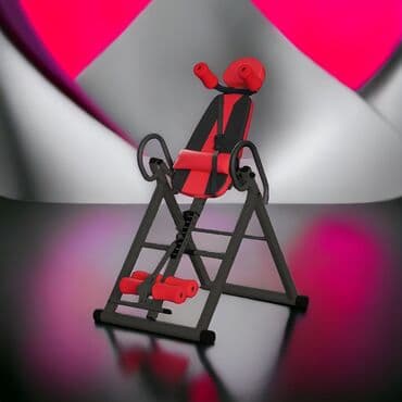 Инверсионный стол С ПОДУШКОЙ для спины, позвоночника, тренажер от боли