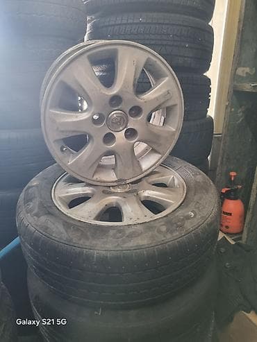 Транспорт: Куйма Дисктер R 16 Toyota, Жуп, тешиктери - 5, Колдонулган — 2