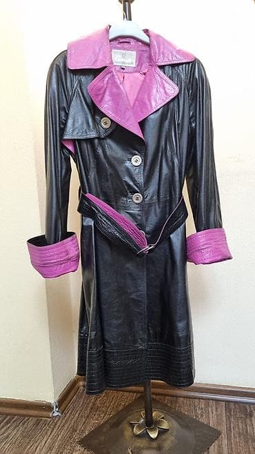 tech fleese: Женский кожаный тренч Carnelli - Бренд: Carnelli (Original Leather — 2