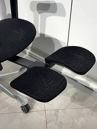 office table: Офисное кресло, Новый, С колесиками, цвет - Черный, Бесплатная доставка — 8