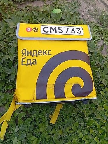 Сумки: Термо-рюкзак курьера Яндекс Еда - Профессиональный изотермический — 1