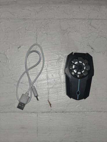 китайский планшет: Куллер Охладитель для смартфона (клипса-вентилятор) с кабелем - — 3