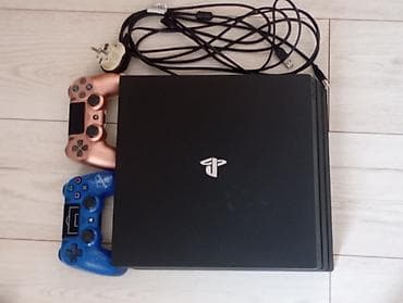 PlayStation 4 Pro (PS4 Pro), черная Комплектация: - Консоль PS4 Pro — 2