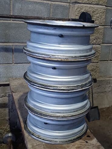 9 5j: Колеса в сборе 155 / 70 / R 13, Лето, Б/у, Комплект, Легковые, Железные, отверстий - 4 — 3