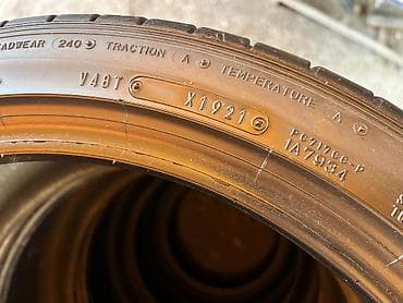 Шины 275 / 35 / R 19, Лето, Б/у, Комплект, Япония, DUNLOP — 9