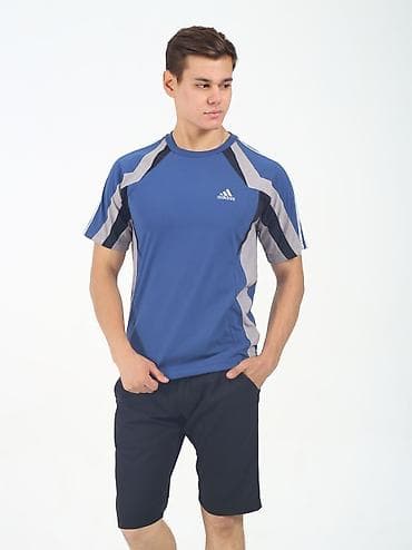 футболка adidas: Мужская спортивная футболка Adidas - Тип: футболка для — 1