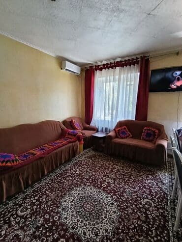квартира бишкек аренда долгосрочно дизель: 2 бөлмө, 4 кв. м, 104-серия, 3 кабат, Эски ремонт — 11