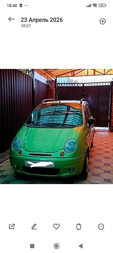 daewoo matiz 2007: Daewoo Matiz: 2005 г., 0.8 л, Автомат, Бензин, Хэтчбэк — 1
