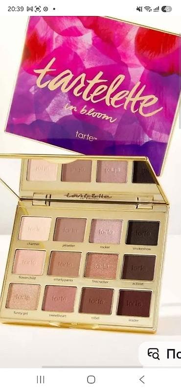 Личные вещи: Tarte Tartelette In Bloom — палетка теней для век на 12 оттенков в — 1