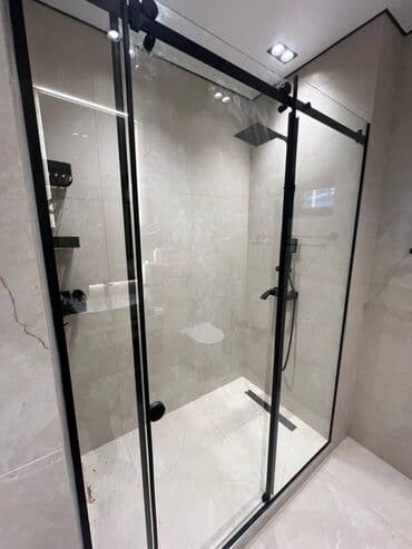 бу душ кабинка: Душевая перегородка/кабина из закалённого стекла с раздвижной системой — 2