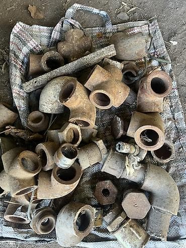 колонка для скважины: Набор чугунных/стальных резьбовых фитингов для трубопроводов. В — 2