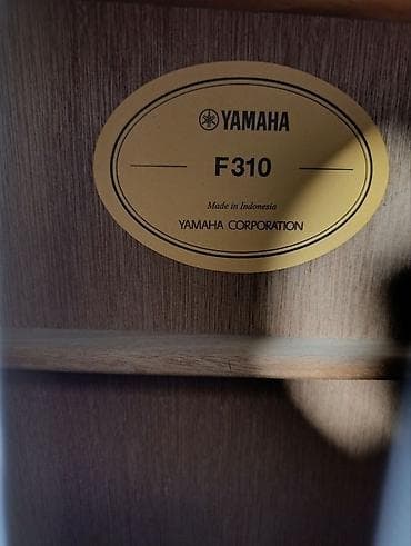 Гитары: Акустическая гитара Yamaha F310 - Тип: дредноут, шестиструнная — 3