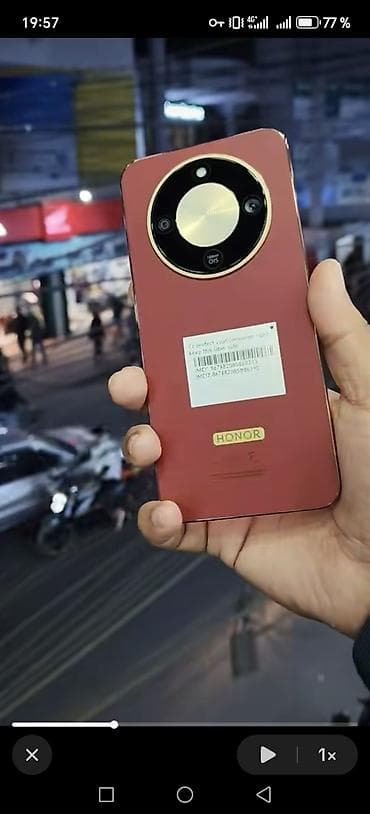 поко ф7 про цена в бишкеке: Honor X9d, 256 ГБ, цвет - Красный — 1