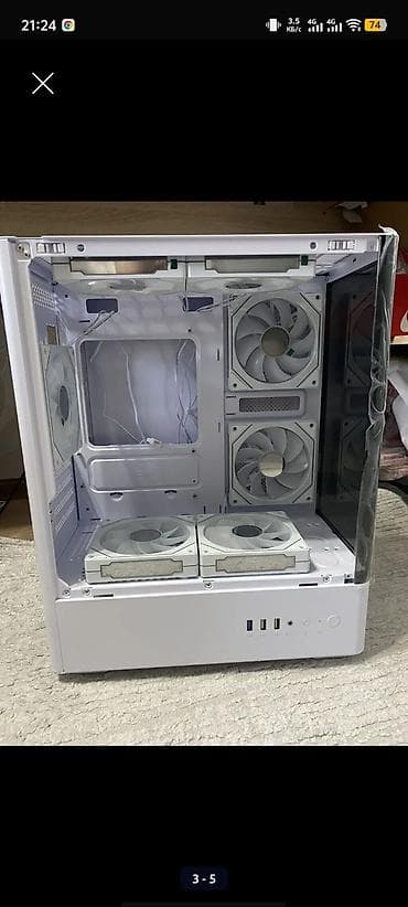 deepcool ck560: Корпус ПК, Новый, Micro-ATX, цвет - Белый — 4