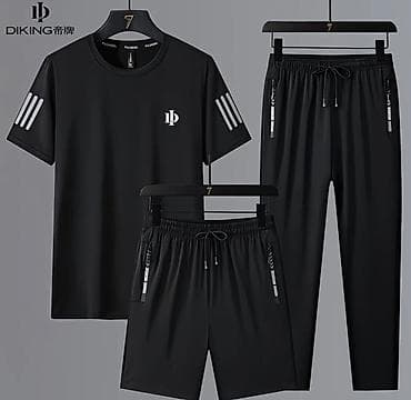 хоккей форма: Мужской спортивный комплект 3 в 1 DIKING Состав набора: - Футболка с — 3