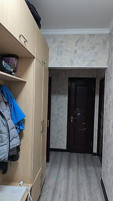 кок жар мкр квартира: 3 комнаты, 66 м², 106 серия, 2 этаж, Косметический ремонт — 8