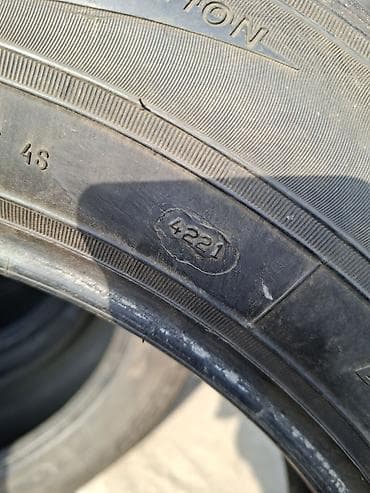 Шины: Шины 225 / 60 / R 18, Лето, Б/у, Комплект, Внедорожные (АТ/МТ) — 6